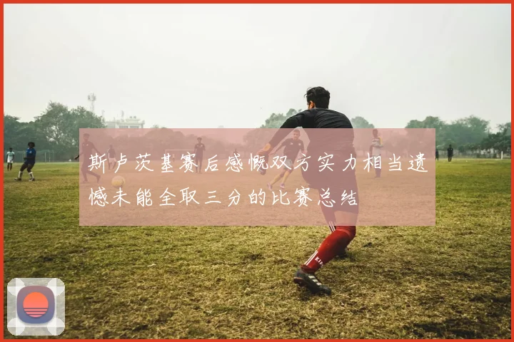 斯卢茨基赛后感慨双方实力相当遗憾未能全取三分的比赛总结
